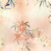 Tissu satiné 100% polyester, résistant aux plis, écologique, poids moyen, motifs imprimés personnalisables, jupes, robes, filles