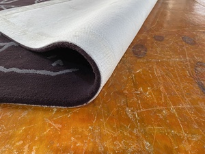 Alfombras y alfombras de lana de lujo personalizadas de fábrica, pila de bucle de patrón abstracto con mechones a mano para sala de estar, dormitorio, habitación de Hotel - Product Image 5