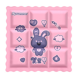 Piyomi <b>Cooling</b> Mat Square Ice Crystal <b>Pad</b> Summer <b>Cooling</b> For Office Student Heatstroke Prevention - Product Image 2
