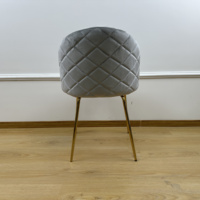 Fauteuils de maquillage d'hôtel minimalistes nordiques avec dossier pour bureau à domicile Restaurant salon meubles durables chaises modernes