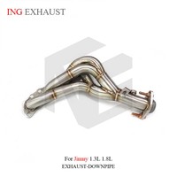 Collecteurs de collecteur d'échappement à haut débit ING pour JIMNY 1.3L 1.8L 2013-2018 Pips système d'échappement pièces d'accessoires de voiture