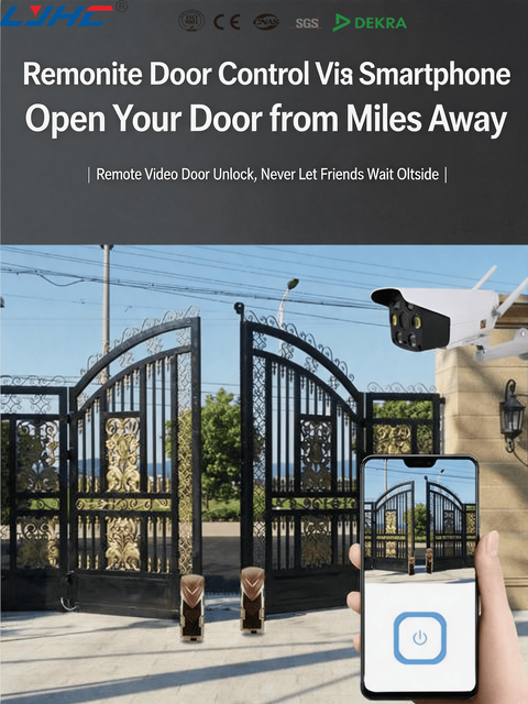 DC24V 400KG Electric Wheel Swing Gate Opener Dual Motor Automatic Remote Control Heavy Duty Windproof Villa Outdoor