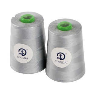 Venta caliente 100% hilo de poliéster hilado teñido 40/2 de 50/2 de 60/2 hilo de coser para coser y tejer - Product Image 5