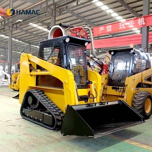 Mini Skid Steer Loader 350kg Operating <b>Load</b> Diesel Engine CE ISO Certified Electric Skidsteer for Construction Farm Use - Product Image 5