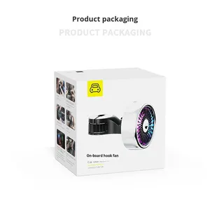 Ventilateur d'été pour voiture Mini crochet USB multifonction pour siège arrière Nouveau produit <span class=keywords><strong>Amazon</strong></span> - Product Image 5