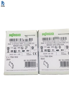 750-502 750-504 โมดูล PLC โมดูลควบคุมอุตสาหกรรม โมดูลอินพุตดิจิตอล โมดูลควบคุมลอจิกแบบตั้งโปรแกรมได้ ยี่ห้อใหม่ ยังไม่ได้เปิดใช้งาน - Product Image 1