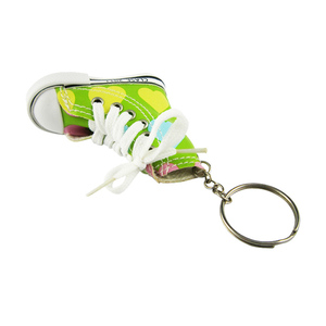 Porte-clés Souvenir noir pour garçons, baskets légères 3D pour chaussures de moto avec <span class=keywords><strong>Mini</strong></span> boîte - Product Image 4