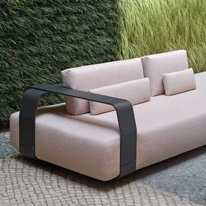 Meilleur prix des meubles imperméables en alliage d'aluminium avec coussins <span class=keywords><strong>salon</strong></span> balcon patio hôtel métal <span class=keywords><strong>jardin</strong></span> extérieur canapé sectionnel - Product Image 4