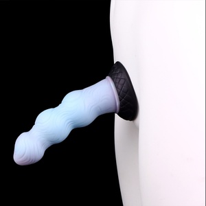 Big Knotted Dog <b>Dildo</b> Sex Toy, Monster Prostate Anal Toys with Suction Cup, Silicone Alien Animal G-spot for Prostate Massage - Product Image 5