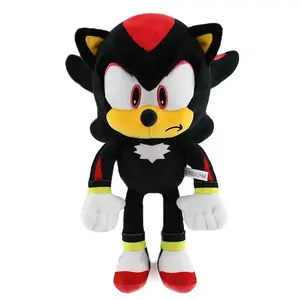 Heiße 30cm Super Sonics Plüsch tier der Igel Gefüllte Plüsch tier Anhänger Cartoon Charakter Sonics Puppe