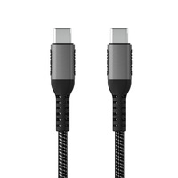 Kabel Data Charger PD USB C ke Type-C Male to Male 100W Fast Charging 5A untuk Laptop/Ponsel