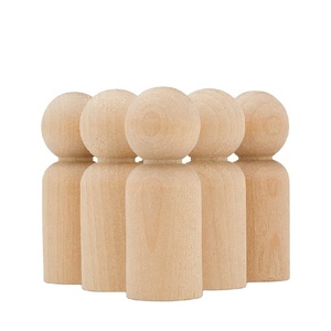 Muñecos <span class=keywords><strong>de</strong></span> madera hechos a mano para niños - Product Image 1