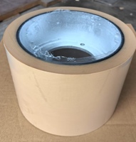 Pièces de rechange NBR, rouleau en caoutchouc pour moulin à riz avec tambour en aluminium SB30, rouleau en caoutchouc pour moulin à riz de 6 pouces