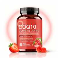 Gummies aux fruits rouges mélangés (myrtille, raisin, cerise) et CoQ10