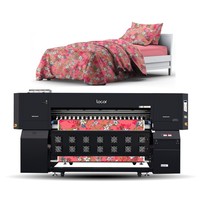 Impresora de Sublimación Locor de 1800 mm y 8 Cabezales I3200, Impresora para Telas