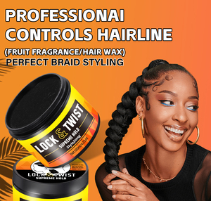 Cera para Peinar sin Residuos, a Base de Agua, Fijación Fuerte Todo el Día, Fijación Extra para Peinados con Trenzas, Gel para el Cabello - Product Image 4