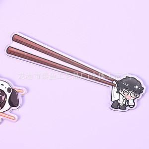 Baguettes en acrylique pour photos, accessoires personnalisés style Chibi de dessin animé pour usage intérieur - Product Image 3
