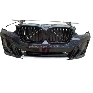 Per <span class=keywords><strong>BMW</strong></span> <span class=keywords><strong>X3</strong></span> G01 G08 versione Sport griglia paraurti anteriore radiatore netto a condensatore piastra in plastica ABS aggiornamento fendinebbia ritagli - Product Image 2