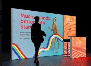 Thăng hoa Backlit dệt vải hộp Đèn 170gsm thăng hoa mực UV - Product Image 6