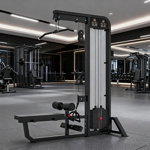 高頻度ジム用に構築された低行機デュアルファンクションラトプルダウン商用グレード - Product Image 5