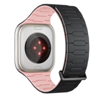 Eraysun, correa de goma, suave, transpirable, Unisex, reloj inteligente de moda para AppleAW-AP, mejora de herramientas, bandas de reloj de silicona magnéticas
