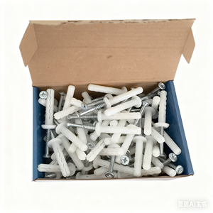 สกรูหัวค้อนพลาสติก<span class=keywords><strong>ขนาด</strong></span>6มม. 8มม. เต็ม<span class=keywords><strong>ขนาด</strong></span>6มม. ปลั๊กไนล่อนขยายตัวยึดกับสกรูสำหรับคอนกรีตอิฐ drywall - Product Image 3