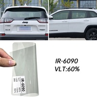 90% IRR 6090 Nano céramique teinte solaire fenêtre teinte Film verre Film pour voiture Protection voiture fenêtre autocollant voiture Film