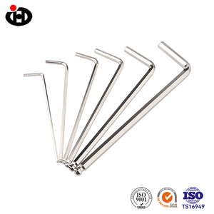 Chiave a bondino lungo ad alta resistenza Din911 T20-T30 in acciaio al carbonio rivestimento in nichel tipo L chiavi a baccola con estremità sferica - Product Image 3