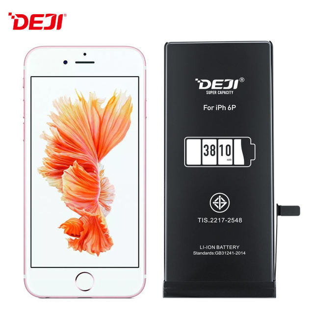 DEJI Factory Price Rechargeable Distributor Phone Battery for iphone 6 Plus 6plus with Tools Set