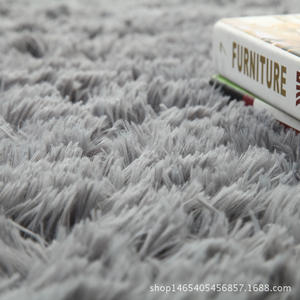 Alfombras Redondas y Esponjosas al por Mayor, Alfombra Circular Peluda con Estampado <span class=keywords><strong>para</strong></span> Dormitorio y Sala <span class=keywords><strong>de</strong></span> Estar - Product Image 4