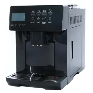 Commercial Full Automatic Smart Coffee Makers Espresso Cappuccino Latte Coffee Machine With Milk Tank