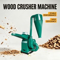 Broyeur de bois pour la production de sciure de bois, déchiqueteur de branches et de bûches pour la production de granulés de biomasse