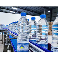 Ligne automatique de machine de remplissage liquide de A à Z eau potable faisant la machine