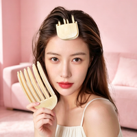 Sisir Rambut untuk Membuat Akar Rambut Mengembang dan Teratur, Bantalan Rambut untuk Menata Rambut, Jepitan Pengikat Rambut, Gaya Rambut Berantakan yang Nyaman