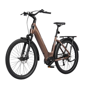จักรยานไฟฟ้า EU warehouse Electric City Bike ขนาด 27.5 นิ้ว โครงอะลูมิเนียม 250W ระบบขับเคลื่อนกลางพร้อมเซ็นเซอร์แรงบิด - Product Image 2