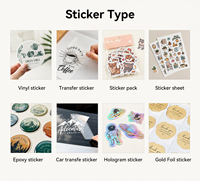 Autocollants d'étanchéité pour enveloppes personnalisés, étiquettes autocollantes imperméables, design de dessin animé mignon pour l'emballage de cadeaux, fête