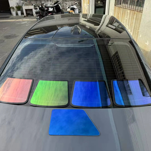 La mejor calidad, 1, 52X30M, buena calidad, resistente al calor, tinte de arcoíris, película de ventana de camaleón para coche, película de vidrio, púrpura/Verde/azul/rojo - Product Image 1