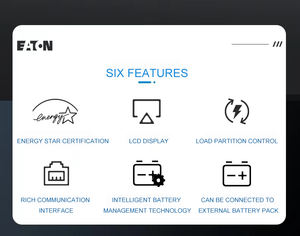 Buen Precio E-aton <span class=keywords><strong>UPS</strong></span> 3000va o 1000va <span class=keywords><strong>2200va</strong></span> en línea industrial 3000 <span class=keywords><strong>ups</strong></span> con batería externa - Product Image 6