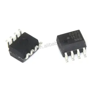 Jeking Logic Output Optoisolator 5MBd Push-Pull Totem Pole 3750Vrms 1 Channel CMTI 8-SO IC HCPL-0201