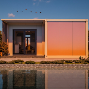 <span class=keywords><strong>Maison</strong></span> modulaire préfabriquée de haute qualité au design moderne, installation rapide, détachable, 2 chambres, <span class=keywords><strong>maison</strong></span> conteneur avec toilettes et cuisine - Product Image 2