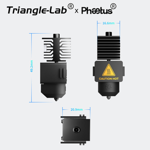 Boquilla de Revestimiento Desmontable Trianglelab&Phaetus A1/A1 Mini Conch M4 Hotend 0.2/0.4/0.6/0.8mm Nueva para Impresora Bambu Lab A1/A1mini - Product Image 5