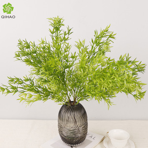 Hojas y Césped de Bambú Artificiales de 60 cm de Altura, Simulación de Plantas Decorativas para Interiores, Decoración de Bodas, Vegetación Artificial de Plástico - Product Image 5