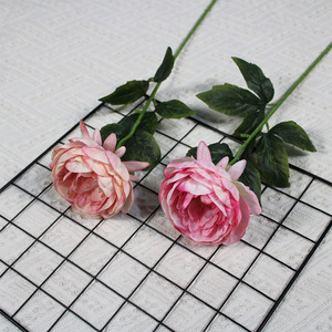 Fleur artificielle, branche unique, pivoine noble, fleur en soie, décoration douce pour la maison, salon, art floral de mariage - Product Image 6