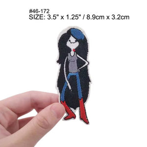 Set de Parches Bordados de Adventure Time, <span class=keywords><strong>Finn</strong></span> <span class=keywords><strong>Jake</strong></span> BMO LSP Parches Termoadhesivos para Chaqueta de Jeans DIY - Product Image 4