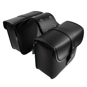 Bolsas Laterales Impermeables para Motocicleta - <span class=keywords><strong>Alforjas</strong></span> de Almacenamiento para Harley Sportster XL, Touring, Softail y Honda Suzuki - Product Image 1