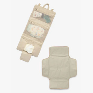 Boîte à couches personnalisée portable et suspendue, organisateur de tapis de couches pour bébé Oxford, <span class=keywords><strong>table</strong></span> à <span class=keywords><strong>langer</strong></span> pour nouveau-nés - Product Image 2