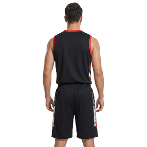 Uniformes de basket-ball professionnels unisexes sur mesure, 100% polyester, impression par transfert thermique, logo personnalisé, confortables et respirants - Product Image 4