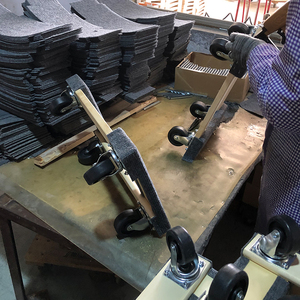 Carpeted Wooden Moving <strong>Dolly</strong> With Platform Structure Customizable Furniture &amp; <strong>Appliance</strong> Transport <strong>Dolly</strong> Oem Support - Product Image 3