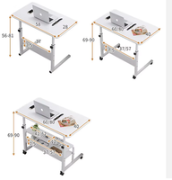 Bureau d'écriture européen unique de qualité supérieure, bureaux de direction, table d'étude, bureau pour ordinateur portable, table d'ordinateur avec roulettes