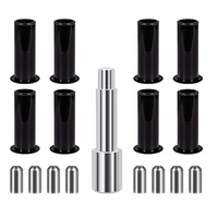 Kit d'outils de démontage de guides de goupilles de porte et de douilles de charnières pour Jeep Wrangler JK JKU JL JLU Gladiator JT 2/4 portes 2007-2024